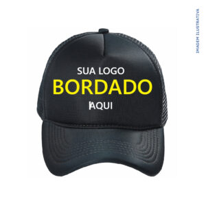 BONE COM BORDADO