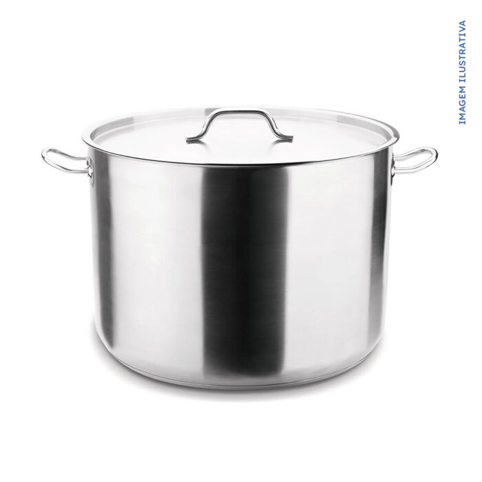 CAÇAROLA EM AÇO INOX